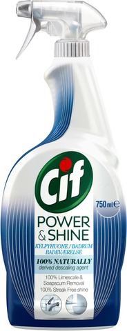 Cif Cleaning Spray Power & Shine Bathroom 750ml